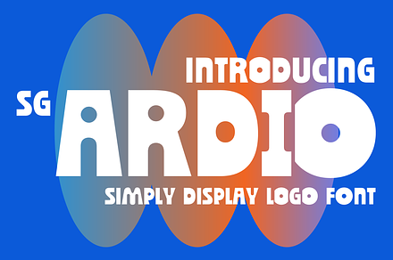 SG - ARDIO (50%OFF), a Sans Serif Font by Studio Gulden