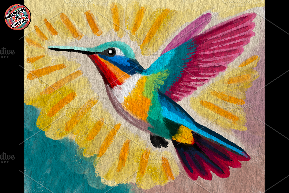Procreate Realistic Pastels Brushes, a Brush Add-On by AlwaysBeColoring (Photo 9 of 10)