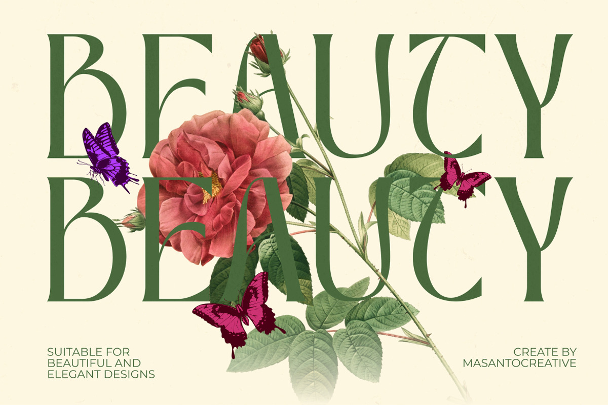 Rosetic - Luxury Wedding Font, a Serif Font by kangfont Studio (Photo 3 of 10)