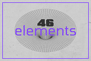 3D Wireframe Shapes | set 1, an Object Graphic by MaximGertsen (Thumbnail 5 of 7)