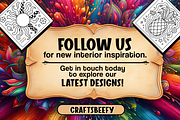 Bold Easy Trippy Summer Coloring, a Seasonal Illustration by Craftsbeefy (Thumbnail 4 of 4)