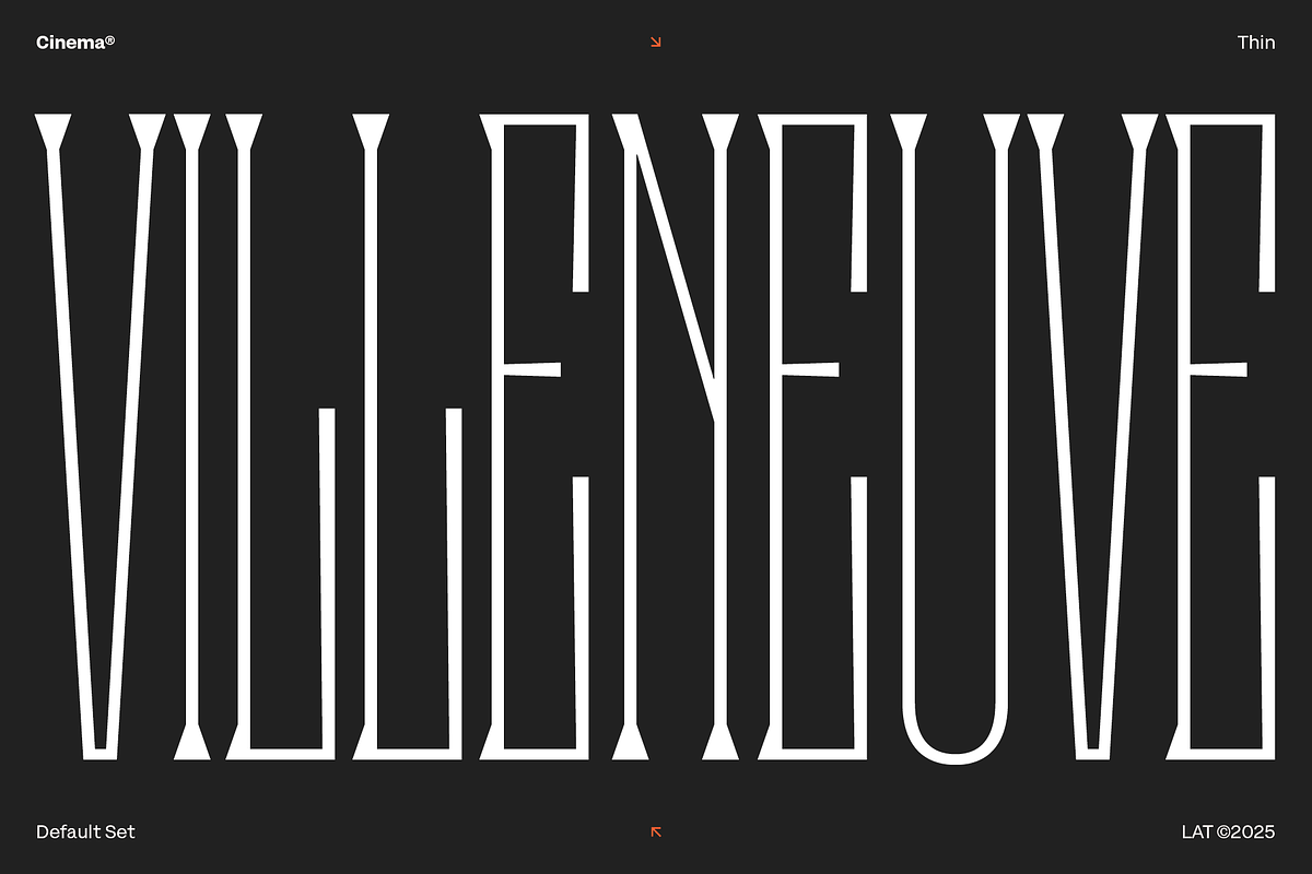 Cinema - Family 30% off, a Serif Font by Los Andes Type (Photo 7 of 10)