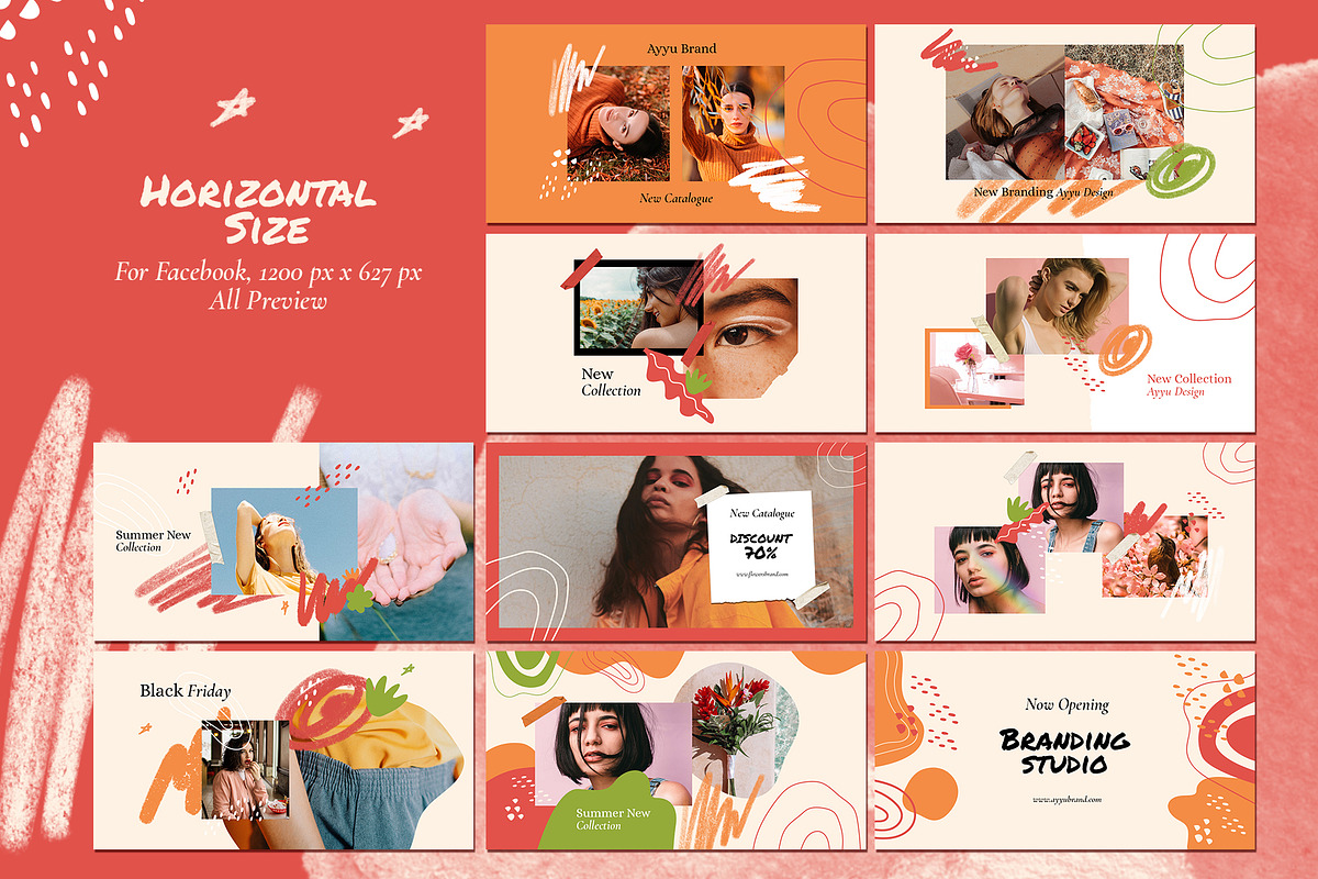 Ayyu-Social Media Brand Templates, a Social Media Template by Invasi Studio (Photo 12 of 13)
