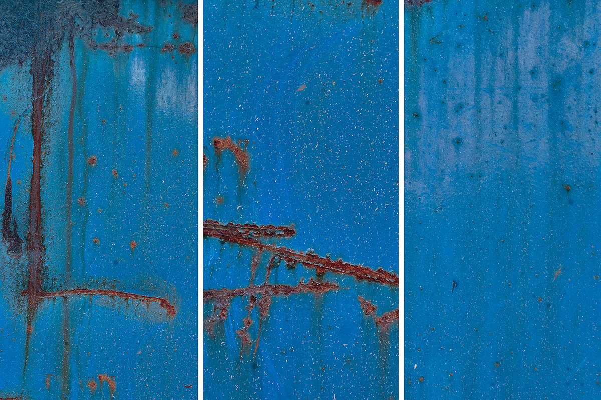 Blue rusted metal textures, a Texture Graphic by The Shop (Photo 11 of 30)