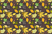 Leaves seamless patterns set, a Pattern Graphic by IreneArt illustrations (Thumbnail 3 of 5)