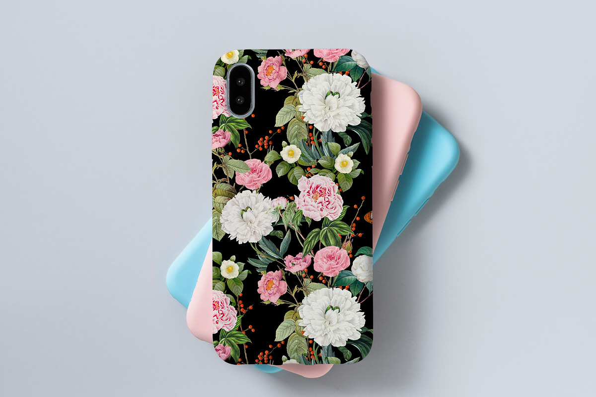 Peony Seamless Pattern, a Pattern Graphic by NastiaDesignsPrints (Photo 4 of 11)
