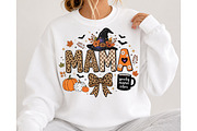 Spooky Mama Halloween PNG, a Seasonal Illustration by DreamCafeArt (Thumbnail 4 of 7)