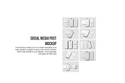 Social Media Post Mockup, an iPhone Mockup by Graphicbars (Thumbnail 11 of 11)