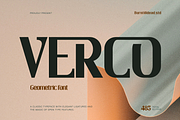 Verco, a Sans Serif Font by Burntilldead (Thumbnail 1 of 13)