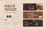 World Of Chocolate - Facebook Cover, a Social Media Template by VUNIRA (Thumbnail 1 of 3)