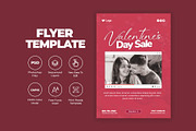 Valentine's Day Modern Flyer, a Flyer Template by Saman Osama (Thumbnail 1 of 3)