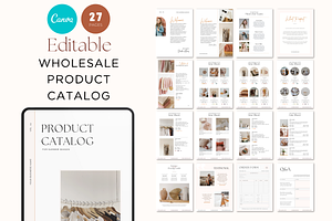 Wholesale Catalog Template Canva