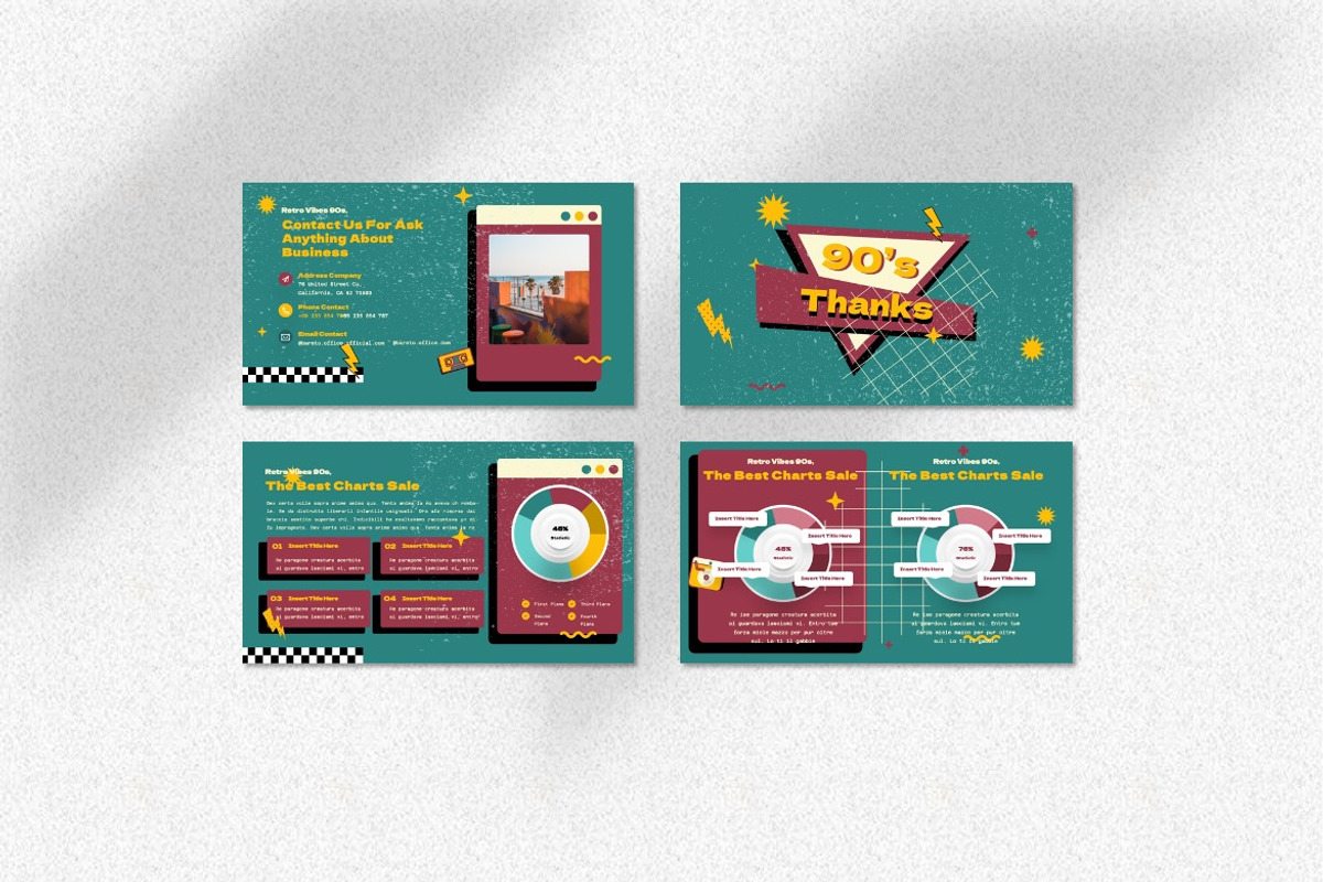 Bareto - New 90s Keynote, a Presentation Template by Dhabee (Photo 6 of 7)