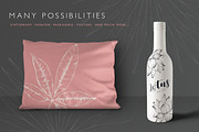 Dotwork Flowers & Leaves, a Decorative Illustration by nordicworker (Thumbnail 3 of 5)