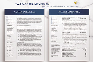 Professional CV Template For Word