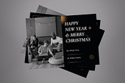 New Year Greeting Card, a Card Template by graphicook (Thumbnail 1 of 3)