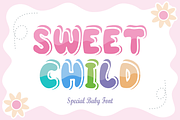 Baby Toys - Cartoon Font Types, a Font by KiddoGlyphs Studio (Thumbnail 2 of 3)