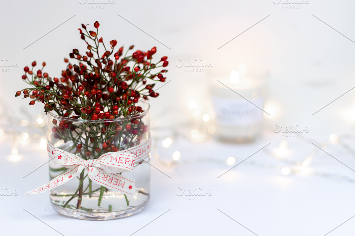 Christmas Berry styled stock images, a Holiday Photo by Chalking Up Stock (Photo 10 of 13)