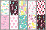 for GIRLS Seamless Patterns, a Pattern Graphic by Katya_lu (Thumbnail 7 of 9)