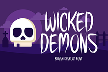 Wicked Demons Typeface