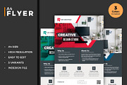 Business Flyer Template InDesign, a Flyer Template by Advaita Printables (Thumbnail 1 of 4)