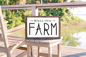 Farmhouse - Handwritten Font