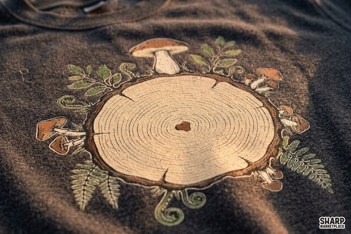 Heart Shaped Tree Rings With, an Object Graphic by SharpMarketplace (Photo 5 of 5)
