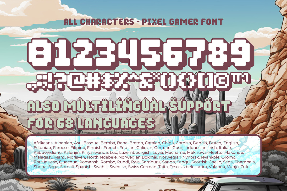 Pixel Gamer, a Symbol Font by Ditatype (Photo 10 of 10)