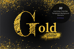 Gold Glitter