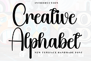 Creative Alphabet, a Handwritten Font by InermediaSTUDIO (Thumbnail 1 of 4)