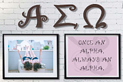 Kurlz Greek Font, a Handwritten Font by Fontastic Ventures (Thumbnail 4 of 5)