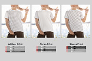 5 Mockup T-Shirt on a Woman, a Shirt Mockup by Grow Design Craft Studio (Thumbnail 5 of 7)