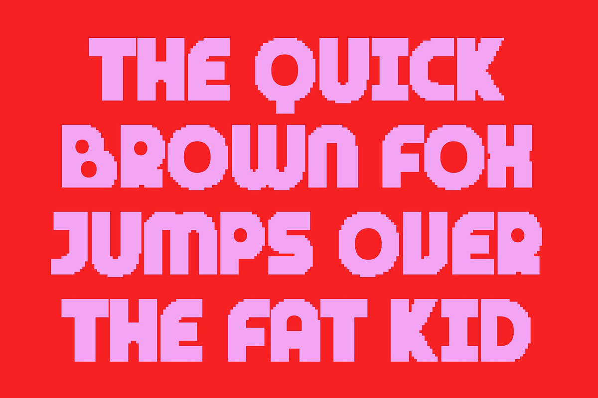 CS Bard Semipixel, a Sans Serif Font by Craft Supply Co. (Photo 2 of 8)