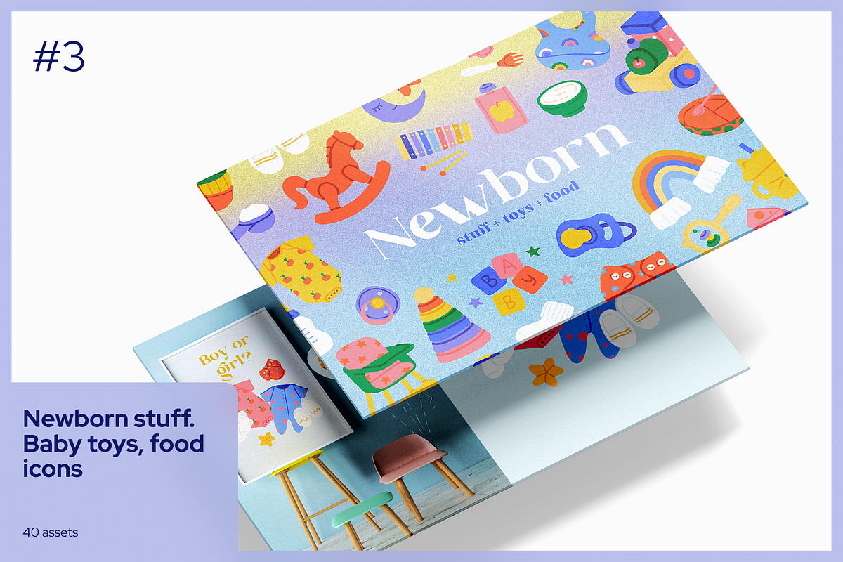 Infant Vector Big Bundle: 70% OFF, an Object Graphic by My.Ordinarty (Photo 12 of 23)