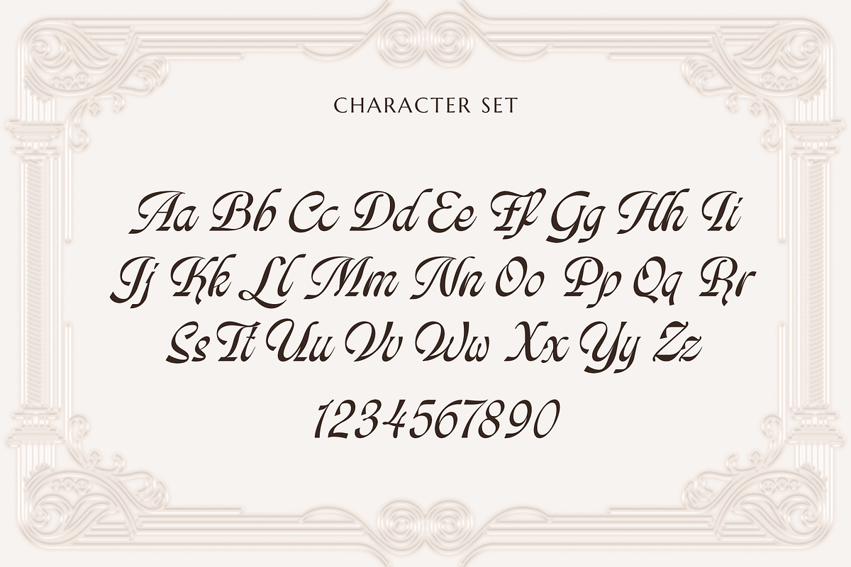Moyselle Modern Classic Script, a Script Font by Pipello Grafik (Photo 10 of 11)