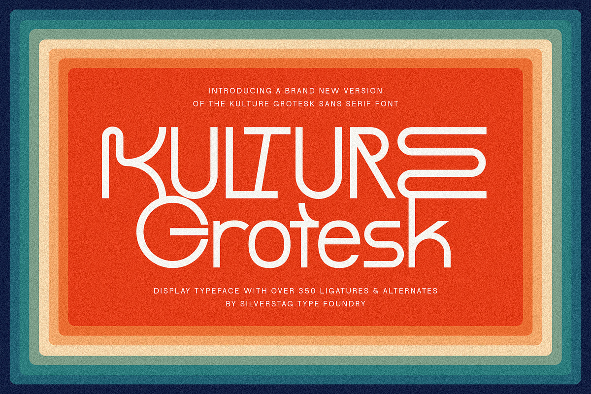 Kulture Grotesk v2 - Modern Typeface