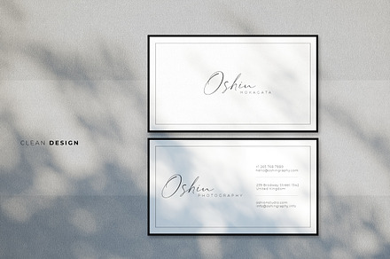 Business Card, a Business Card Template by Ahsanjaya
