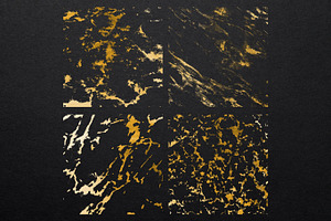 Gold Marble Veins Overlays