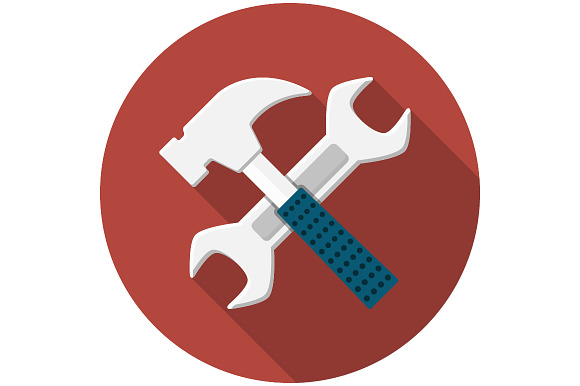Wrench And Hammer Icon