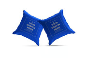 Square Pillow Cushion Mockup, a Household Mockup by DesignRushMarket (Thumbnail 6 of 11)