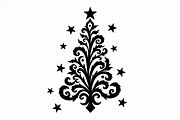 Christmas Laser Cut Ornament Bundle, a Graphic by Designer_Momina (Thumbnail 13 of 16)