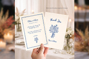 Wedding Thank You Card Canva bd003, a Card Template by TyphoonStudio (Thumbnail 4 of 8)