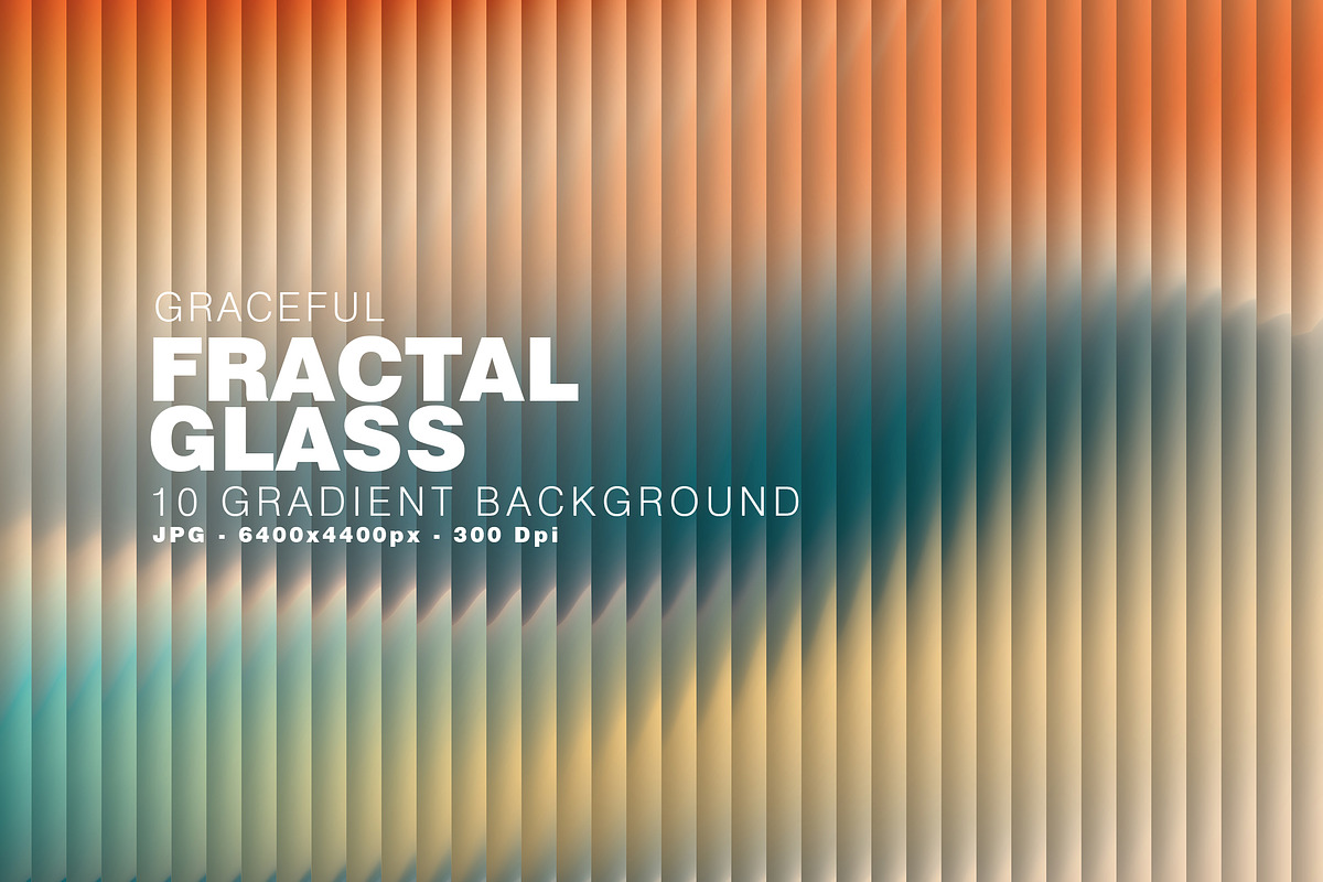 Graceful Fractal Glass Gradient, a Background Graphic by FadeLine Studio (Photo 1 of 4)