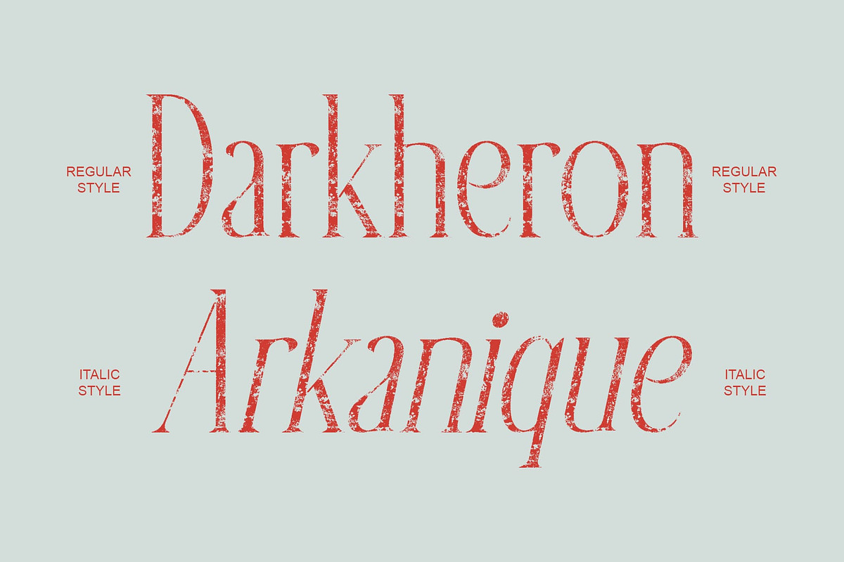 Baige Stamp, a Serif Font by Craft Supply Co. (Photo 4 of 8)