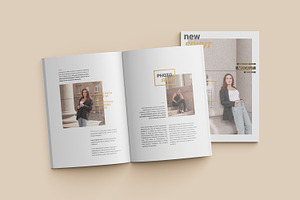 Magazine / Catalog Brochure Mockup 2