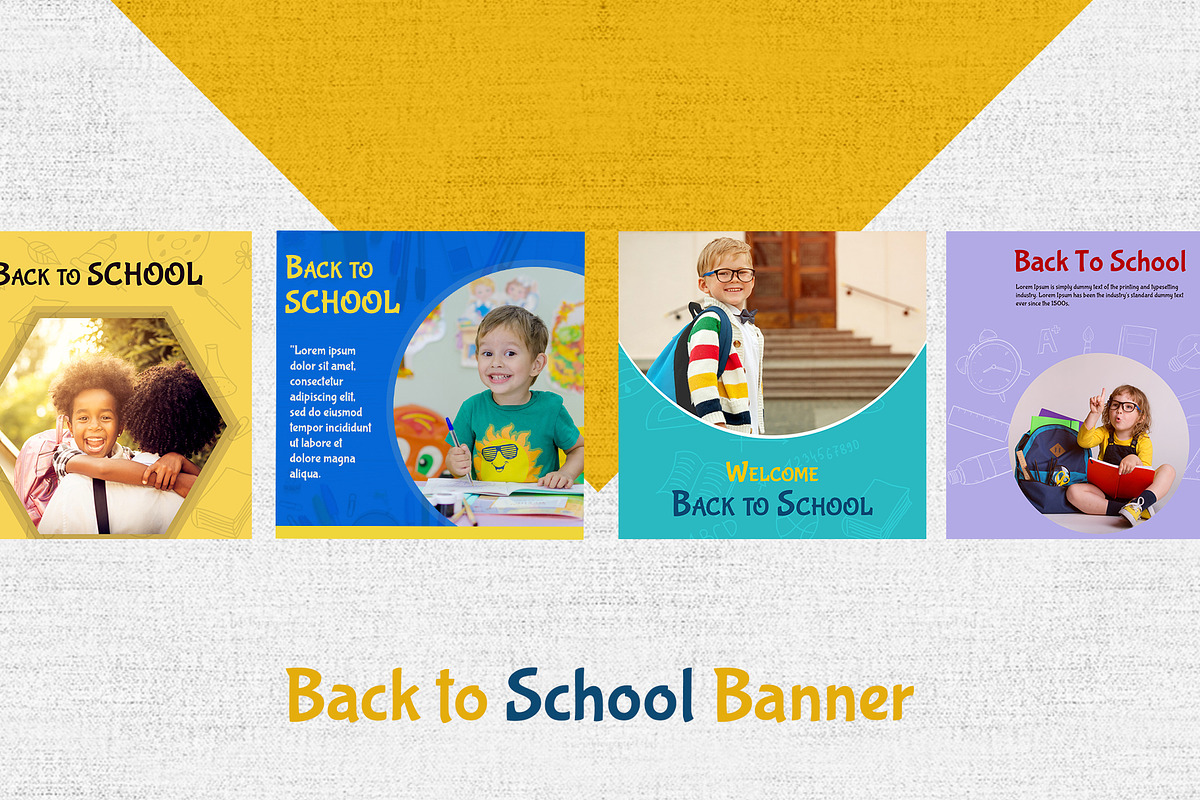10 Back To School Banners, a Social Media Template by Nisha Droch (Photo 2 of 4)