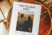 Twilight Twist - Retro Typeface, a Sans Serif Font by HipFonts (Thumbnail 9 of 9)