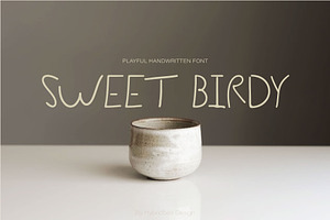 SWEET BIRDY – Handwritten Font