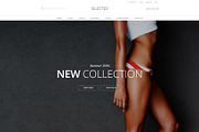 SELECTED- ecommerce PSD template, a Websites & App Template by inSTUDIO43 (Thumbnail 3 of 5)