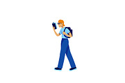 Alternative lifestyle SVG characters, a Person Illustration by IMG visuals characters (Thumbnail 9 of 37)